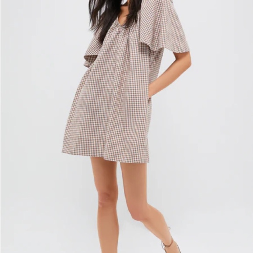 TUCKERNUCK X STUDIO MCGEE
Mocha Cotton Gingham Finn Dress